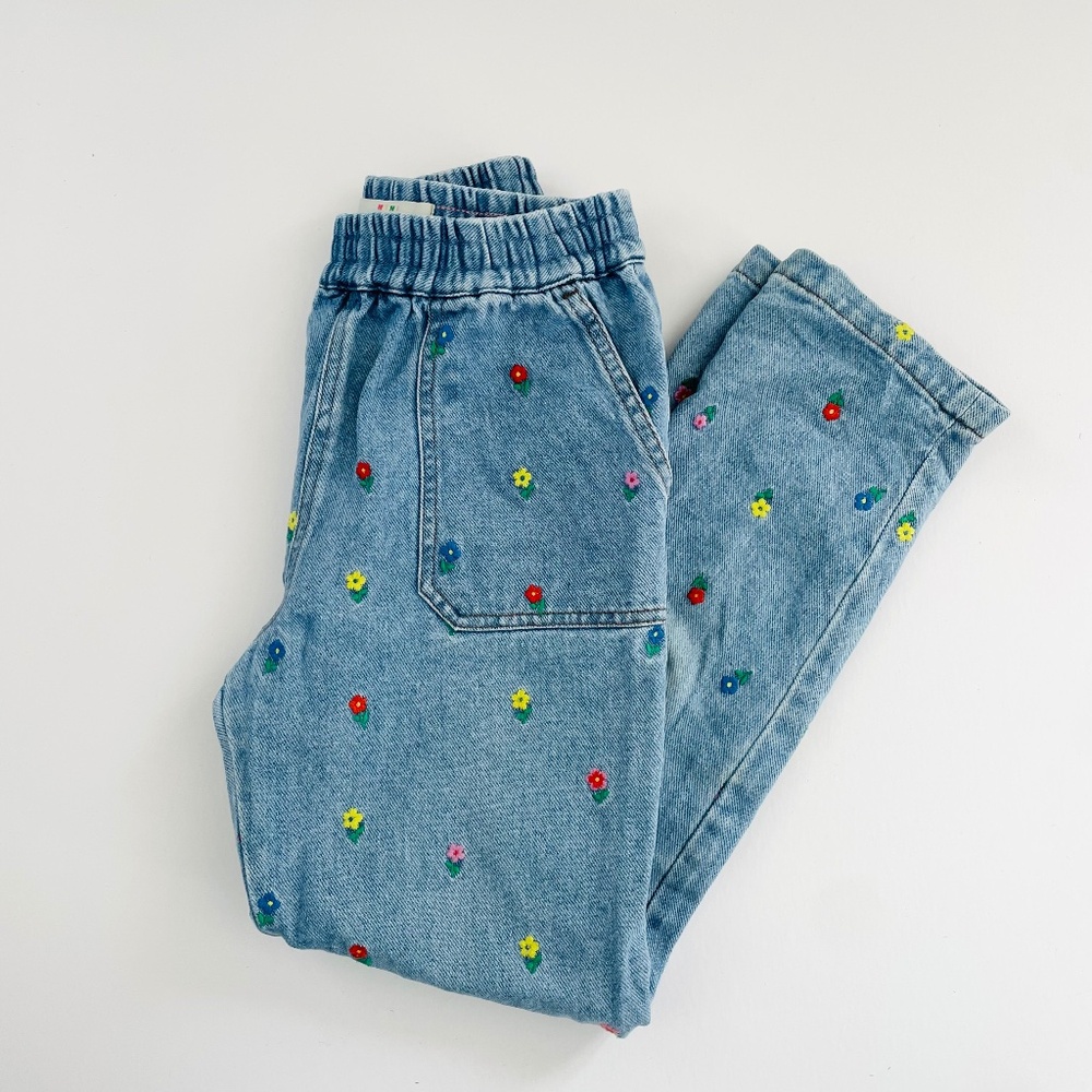 Boden embroidered denim jeans